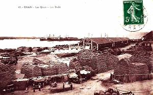 ORAN - PORT LES QUAIS - LES DOCKS